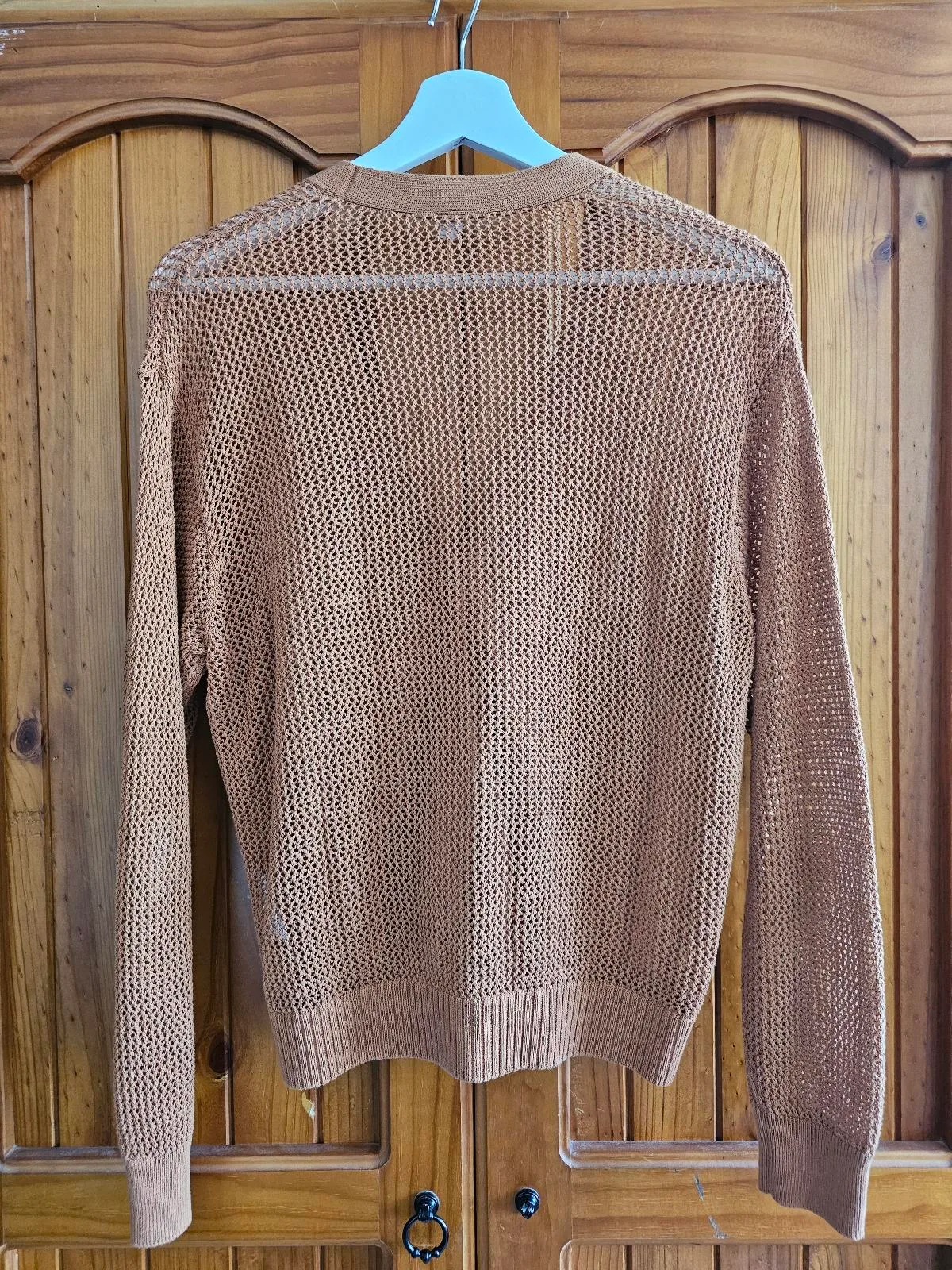 Uniqlo mesh brown cardigan size S – photo 2