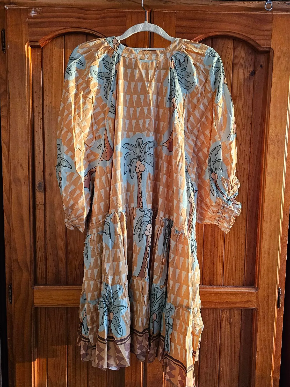 Jaase sunset sahara mini dress Size 18 – photo 3