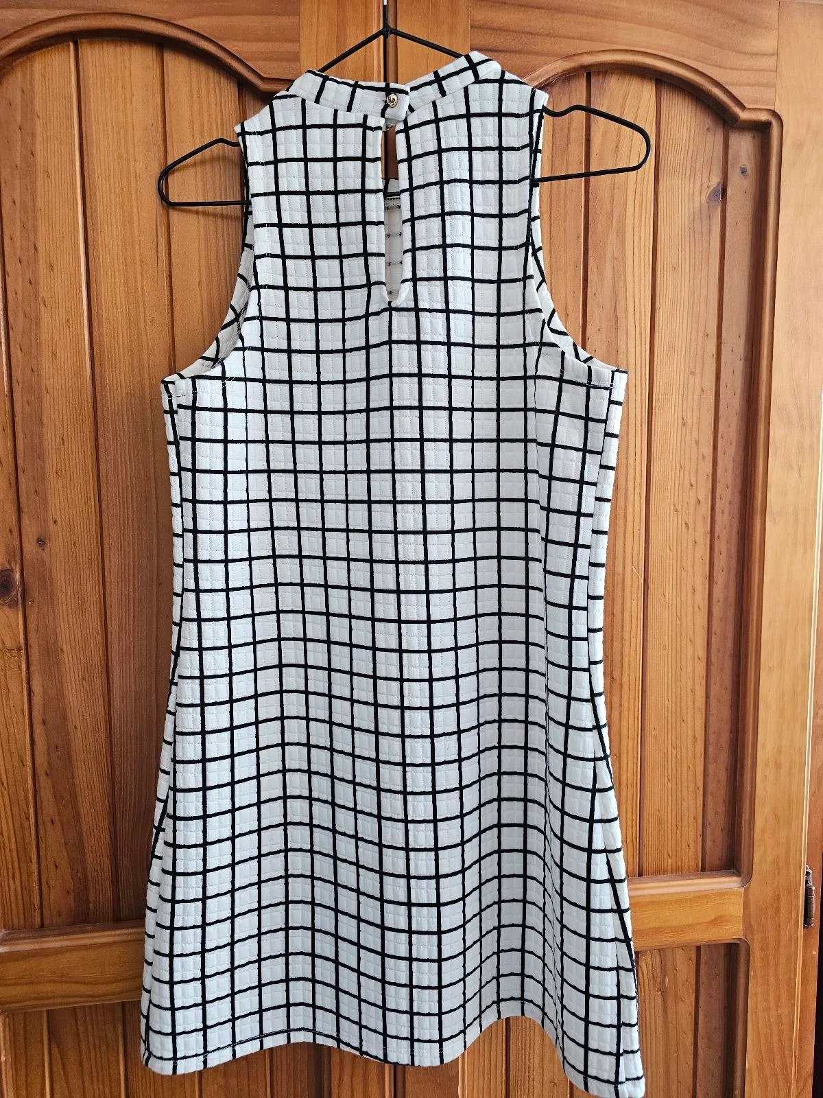 Checkered mini dress Size 10 – photo 2