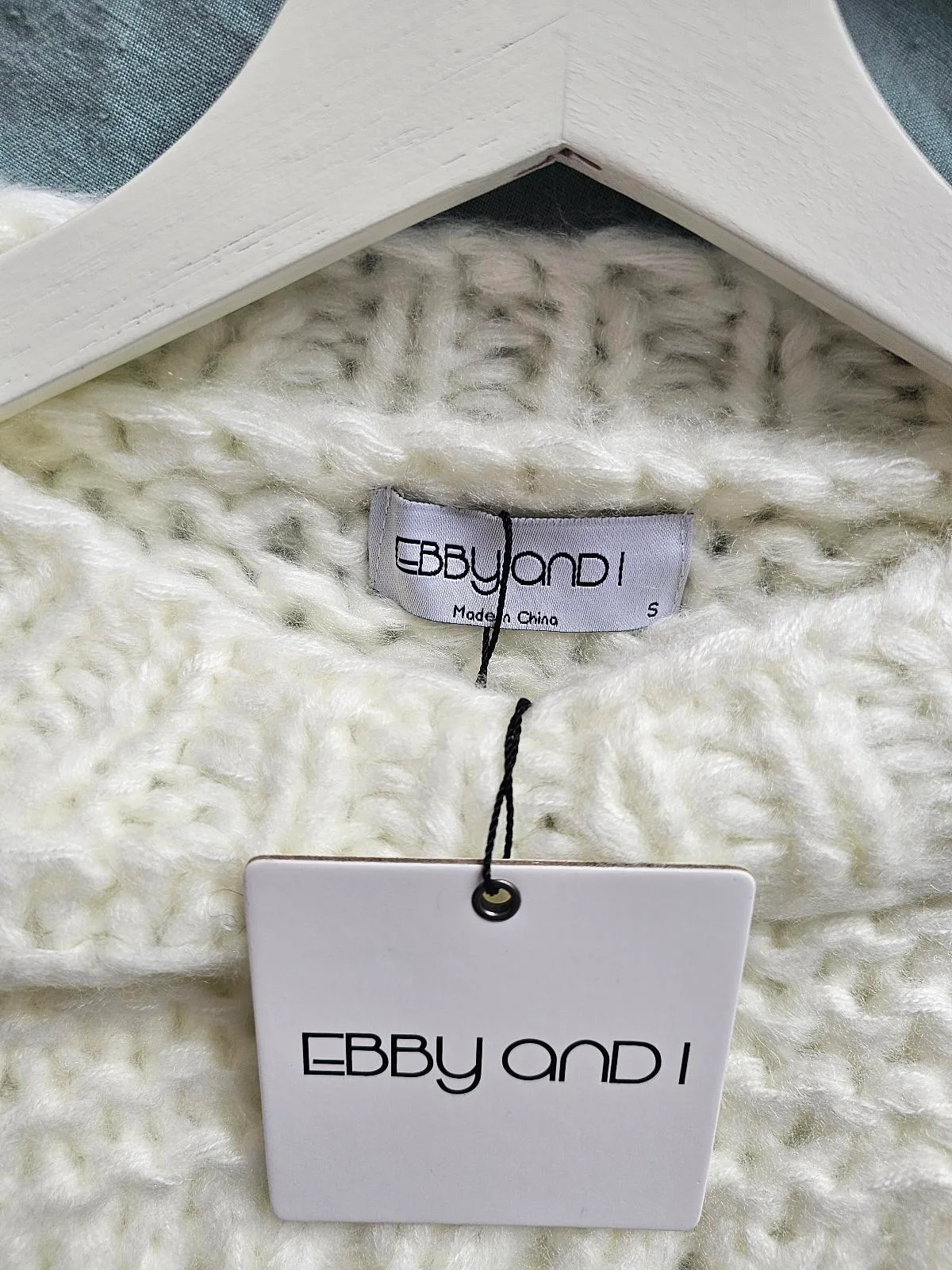 Ebby and I knit pullover - Size S (would fit M) — photo 4