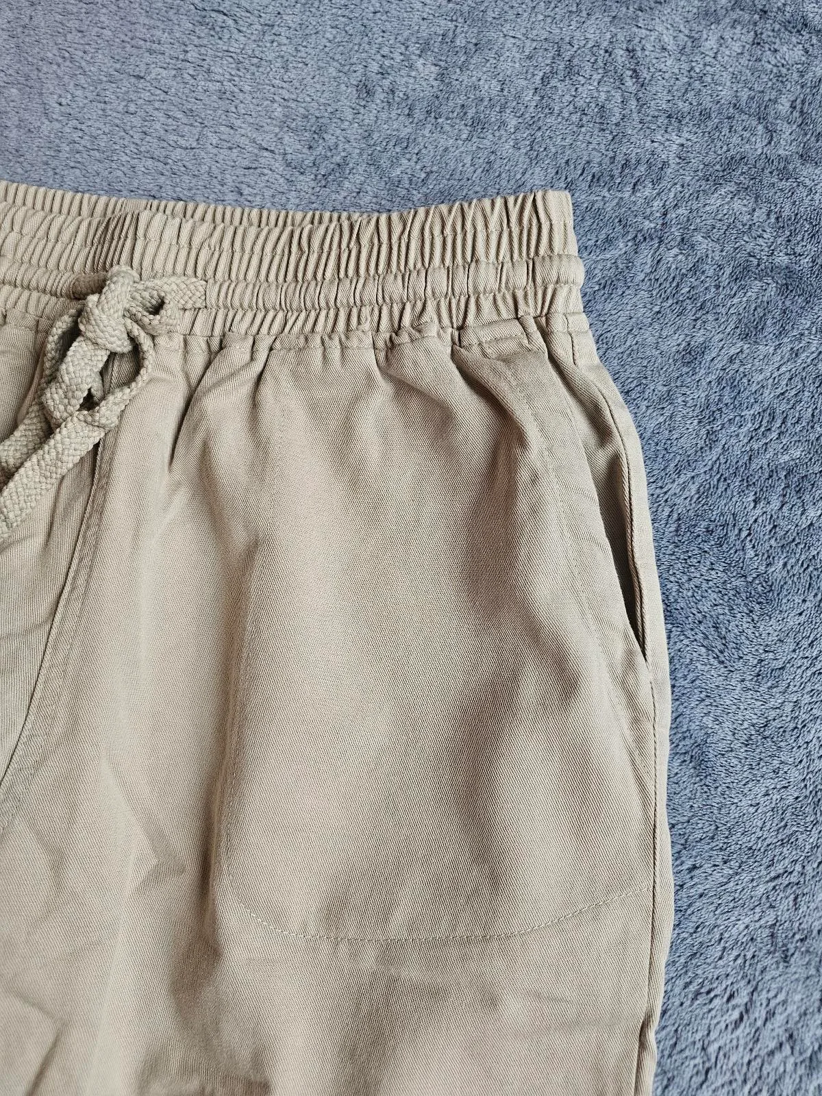 Straight Natural Color Pants - Size S – photo 7