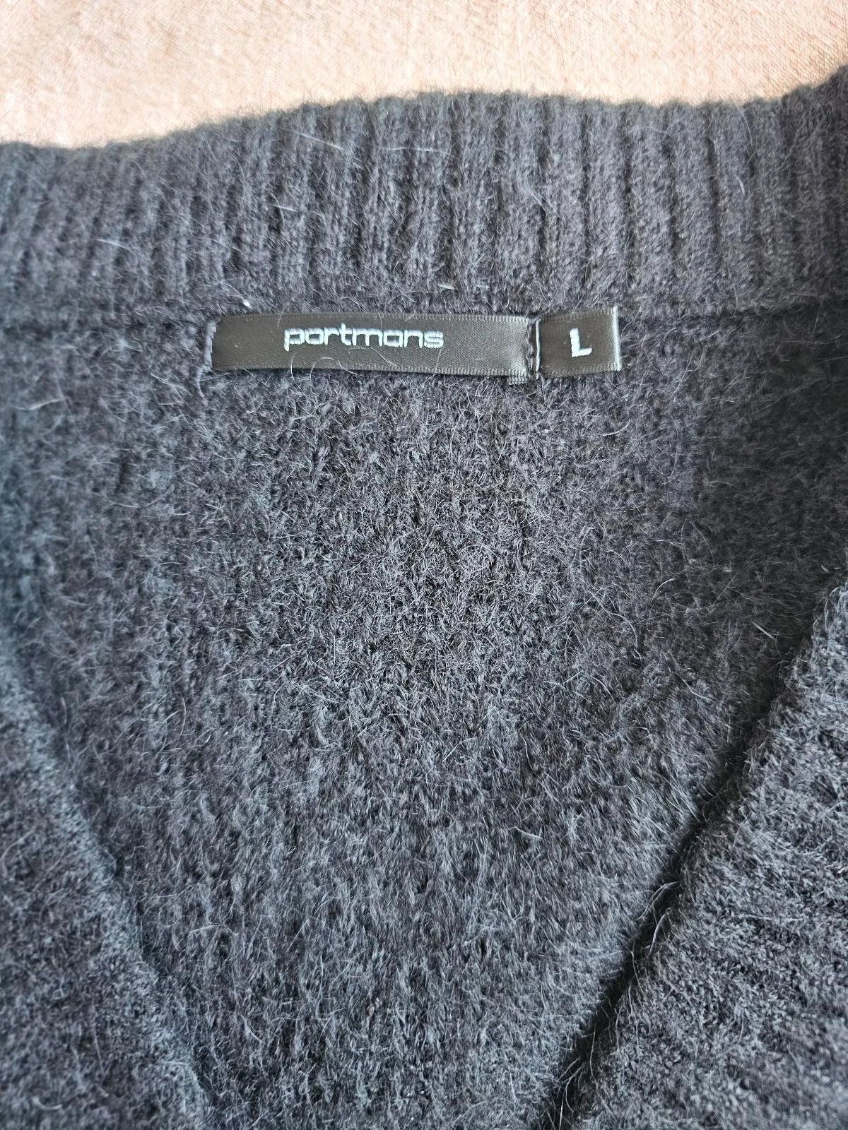 Portmans Black Cardigan Size L – photo 2