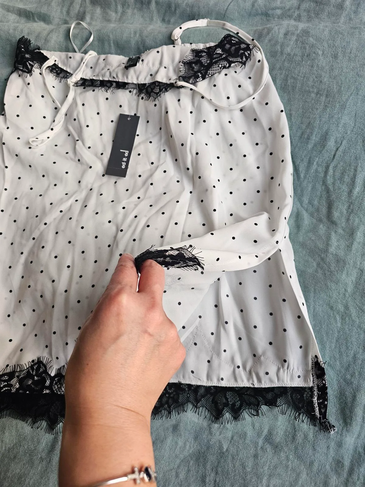 Ed.it.ed Polkadot tank Size 8 — photo 3