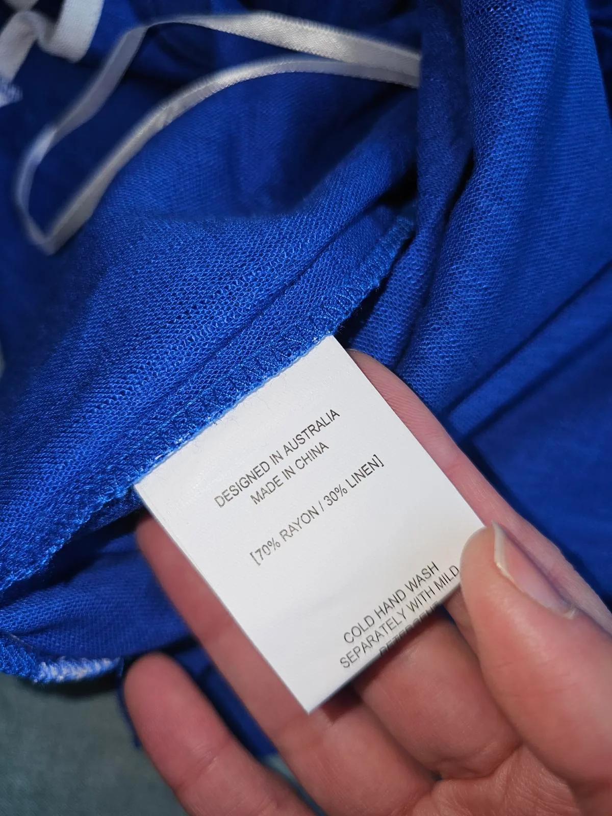 Cobalt Blue Tank Size M – photo 9