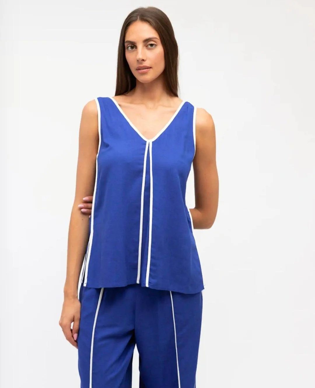 Cobalt Blue Tank Size M – photo 2