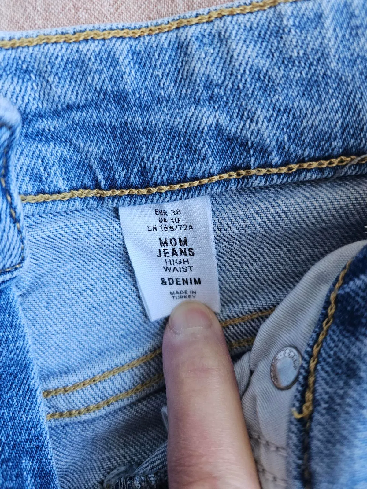 Mom's Jeans high waisted - size Uk10/EUR38 – photo 6