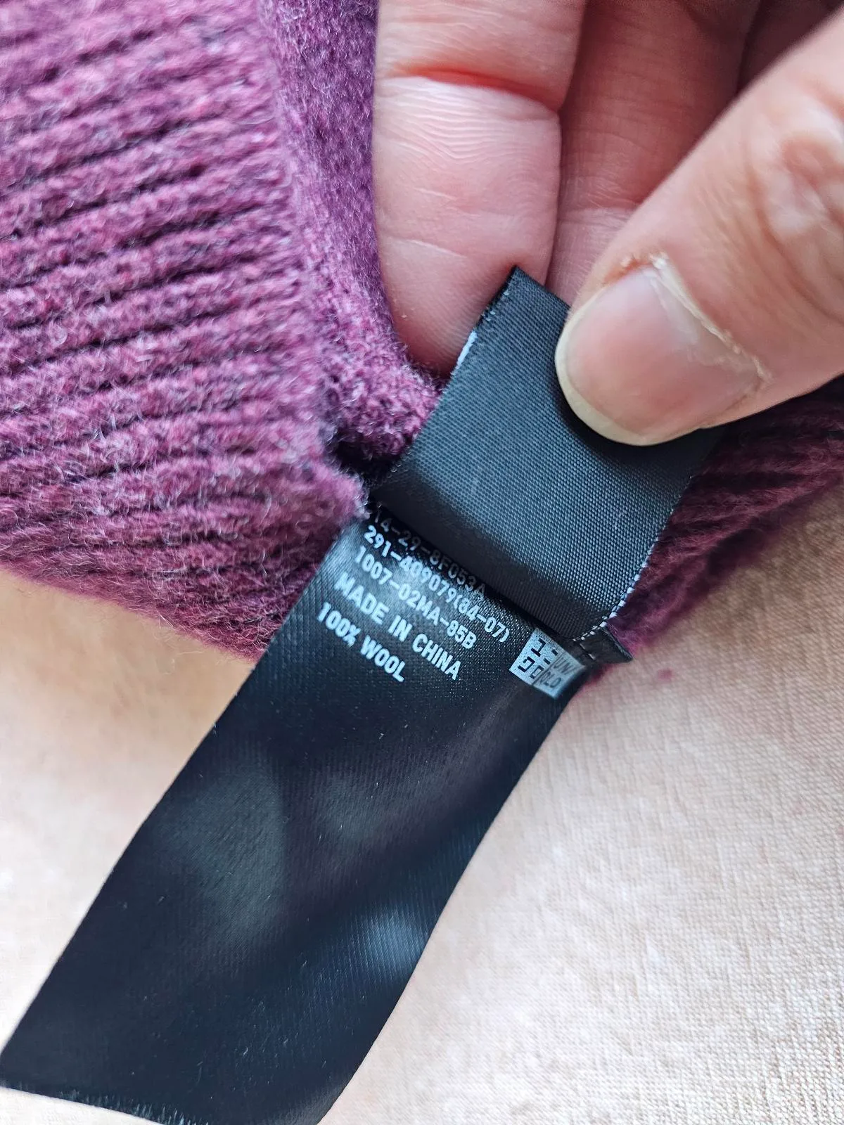 Uniqlo Turtle neck 100% wool Winter dress – photo 7