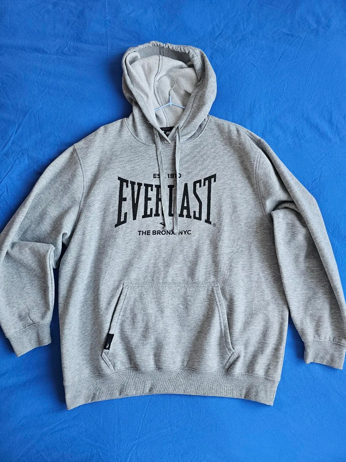 Unisex Everlast Grey Hoodies Size M – photo 3