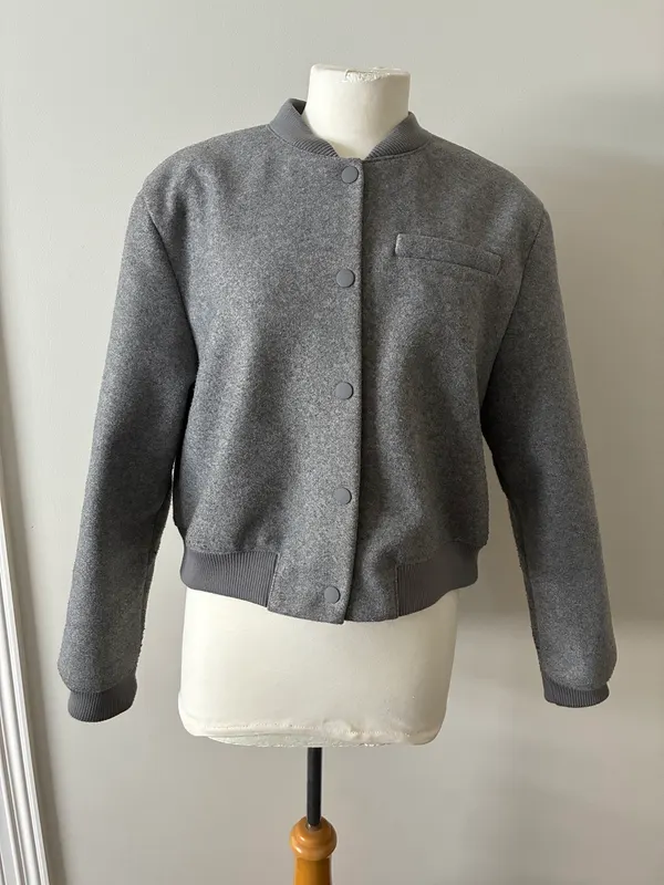 H&M grey cropped Jacket