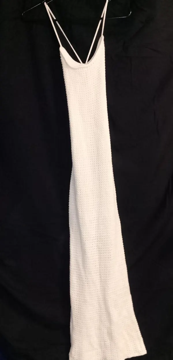 Ghande white dress