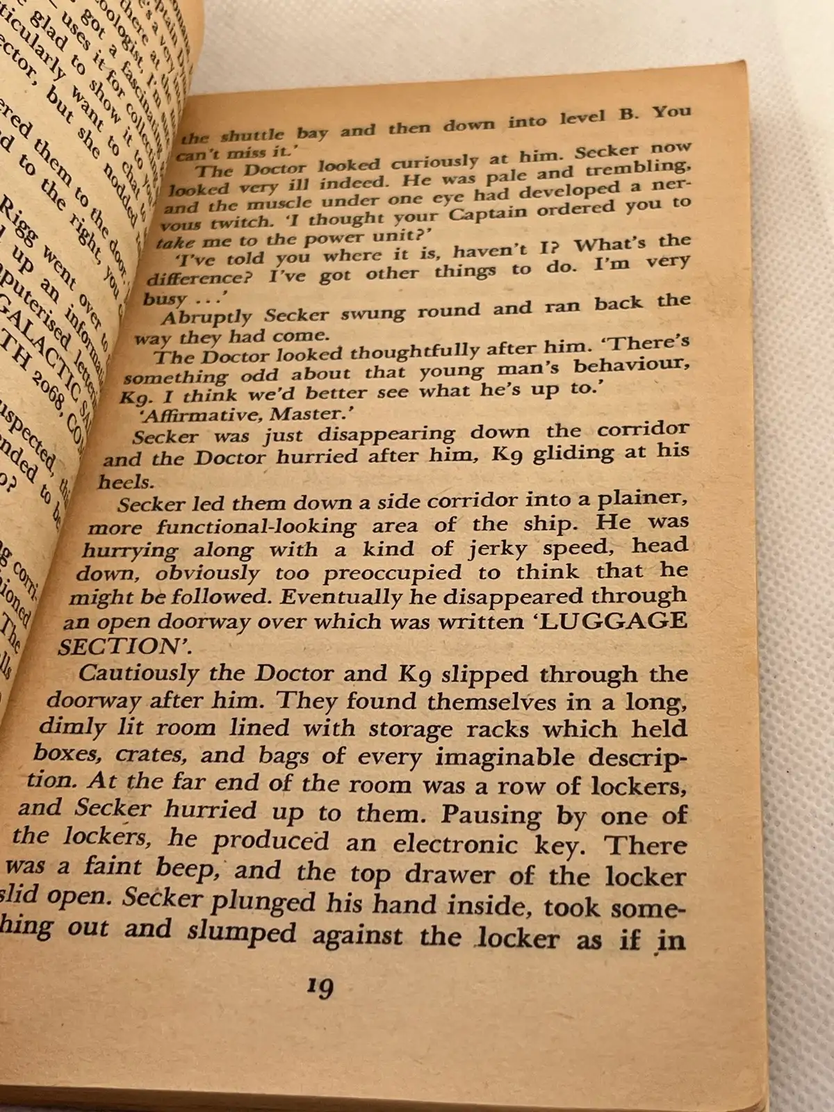doctor who - nightmare of eden terrance dicks paperback w h allen 1980 vintage – photo 10