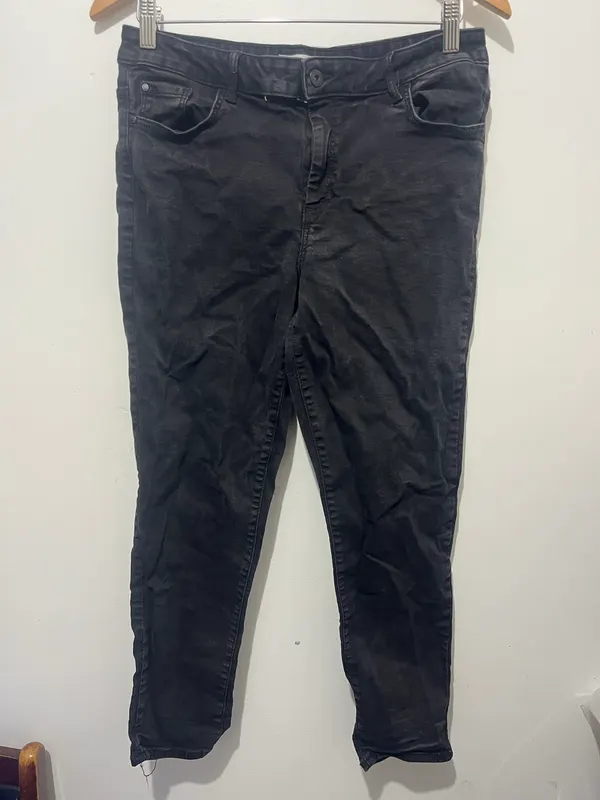 The 1964 Denim Company Jeans Size 14 Black Sienna Skinny