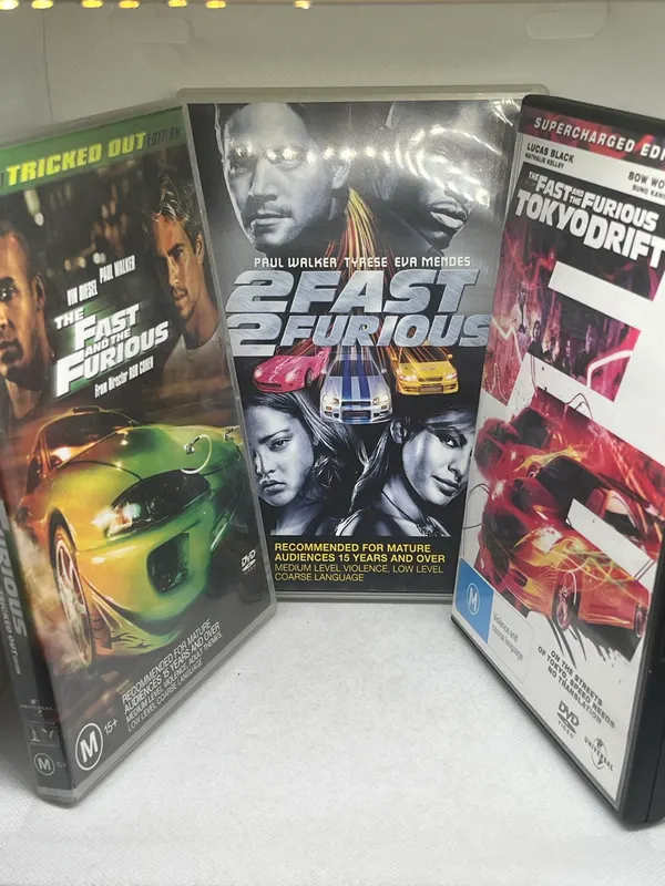 Fast & Furious DVD Bundle 1 2 3