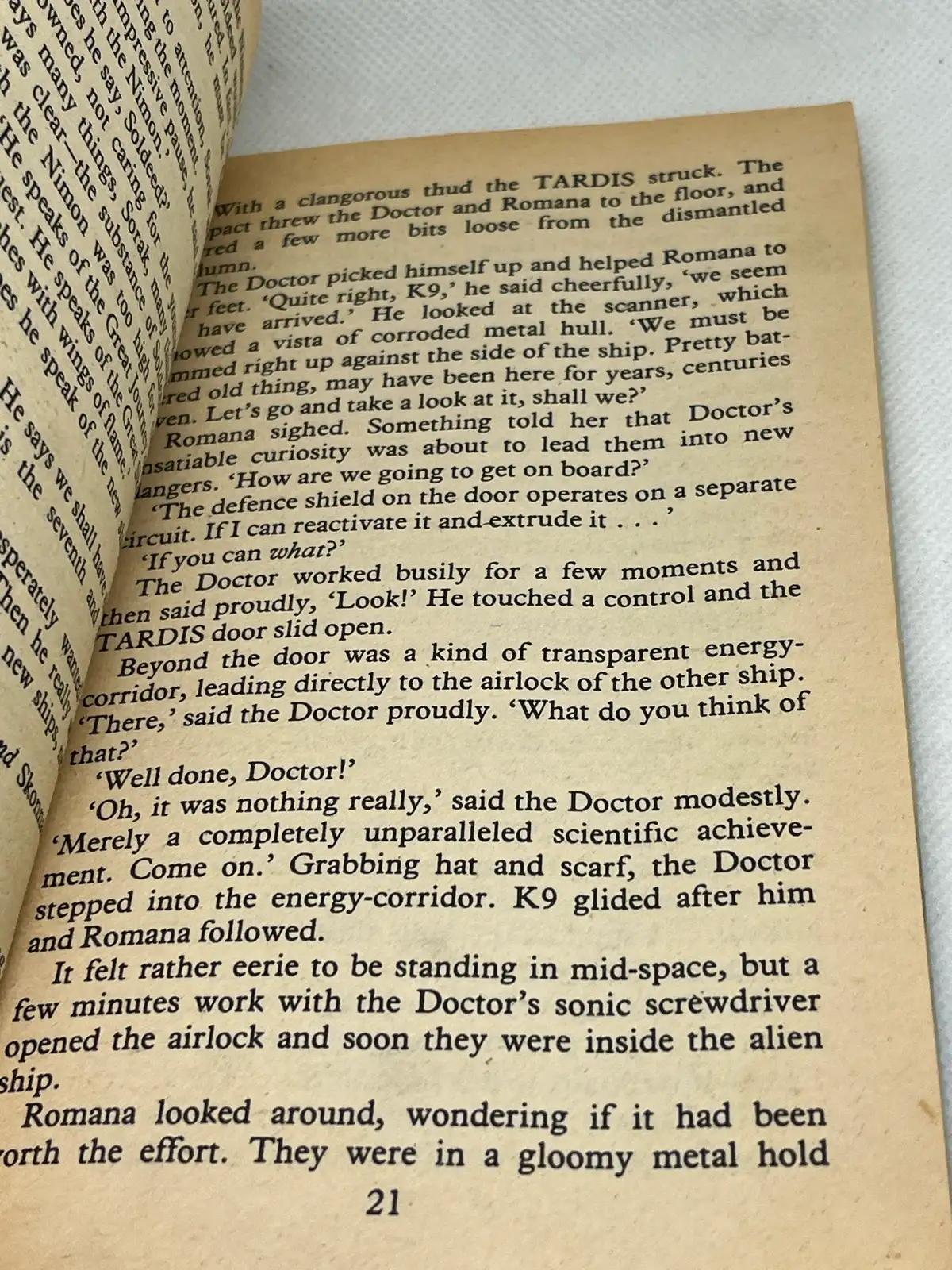 Doctor Who and the Horns Of Nimon by Terrance Dicks. Target Book (1980). – photo 8