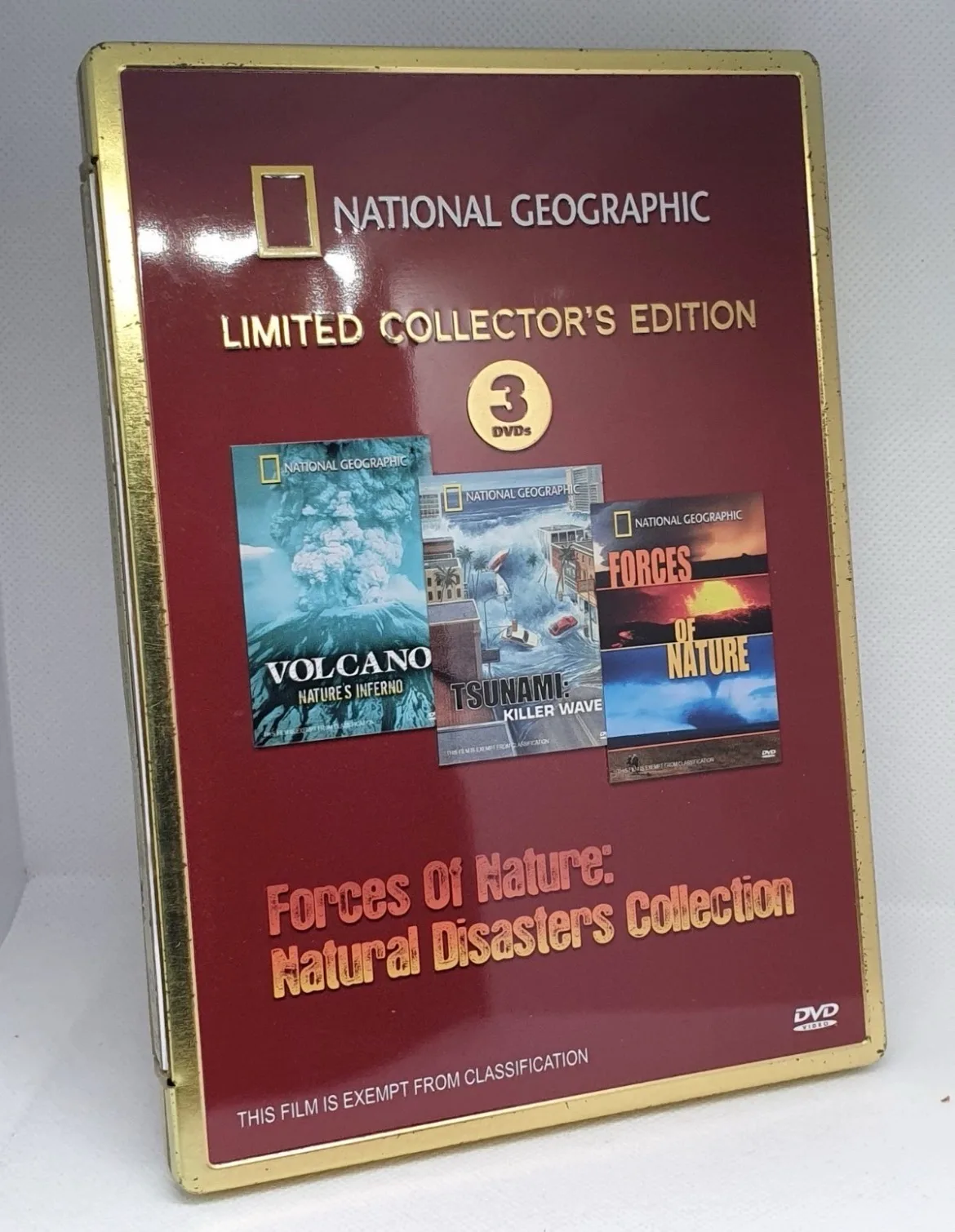 FORCES OF NATURE - NATURAL DISASTERS COLLECTION S/BOOK - DVD 3 DISCS - R4 — photo 2