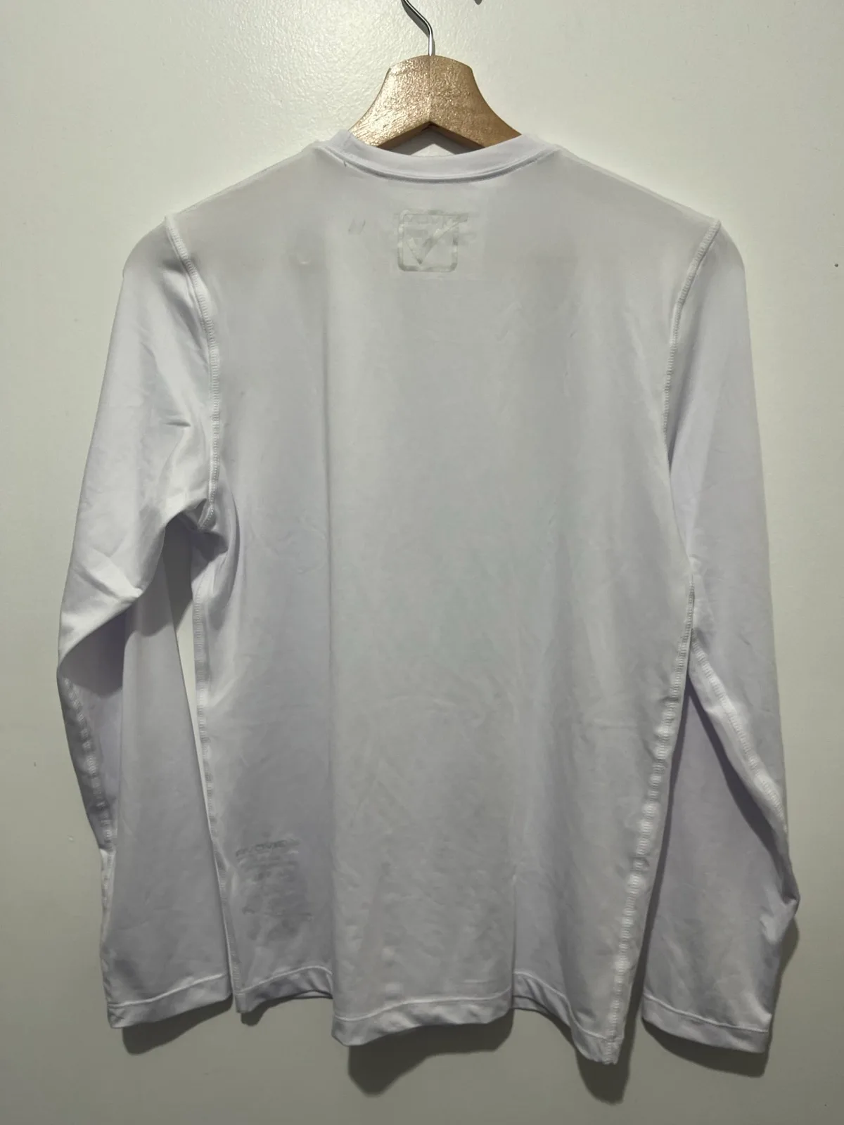 Givova Corpus 3 White Men’s Crew Neck Long Sleeve Stretch Top Athletic Fit M – photo 5
