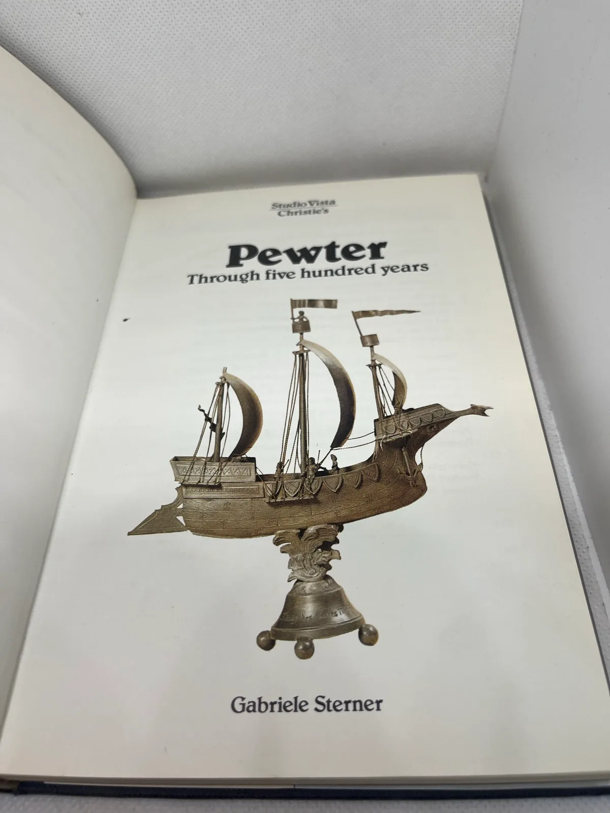 Pewter Through Five Hundred Years (Christie's Collectors Guide) Hardcover 1979 – photo 5