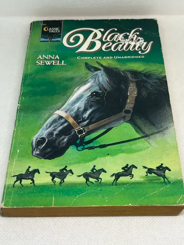 anna sewell black beauty classic tales paperback unabridged 1991 horses YA