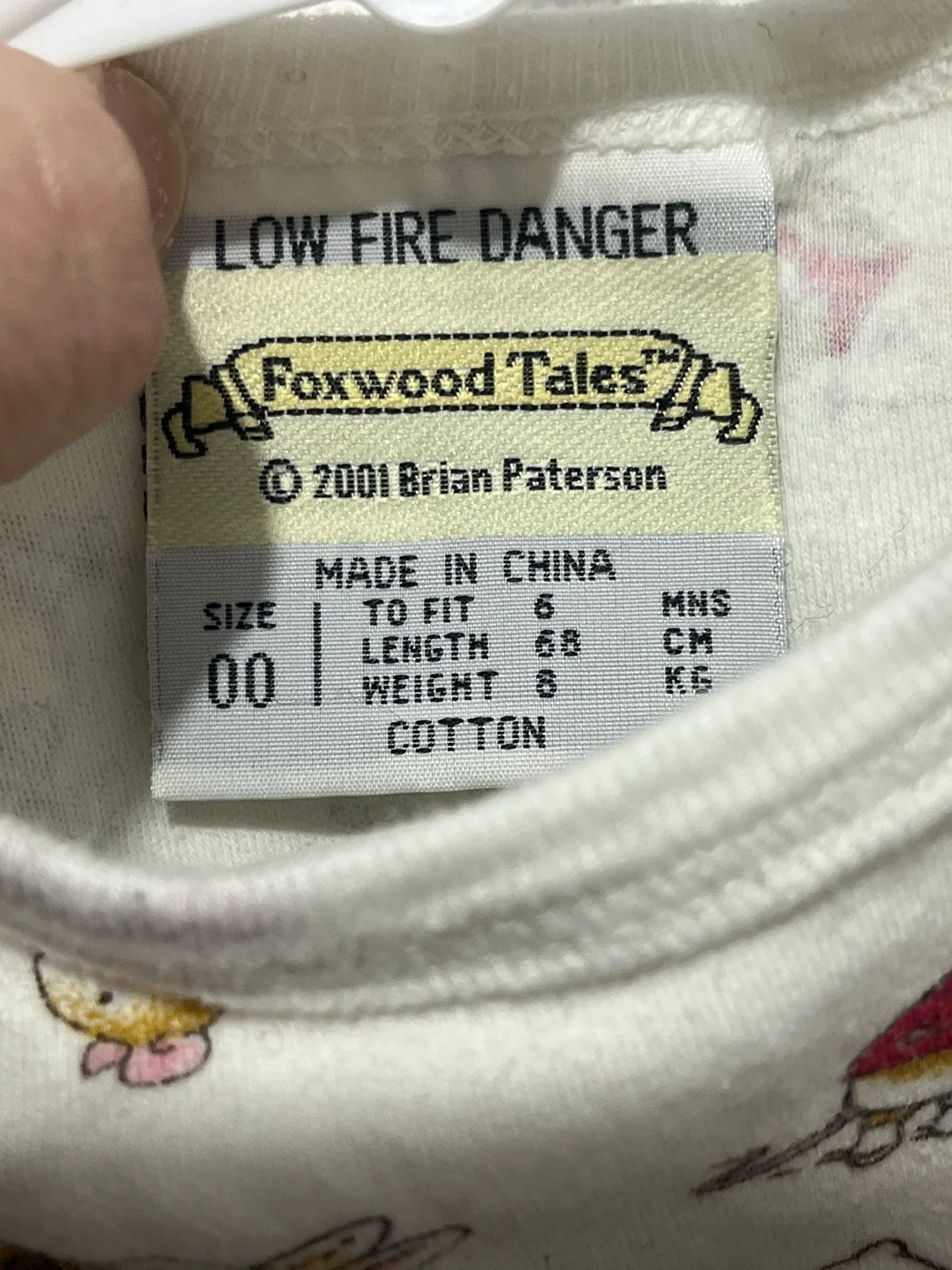 Foxwood Tales Baby One Piece Size 00. Vintage And Collectable — photo 4