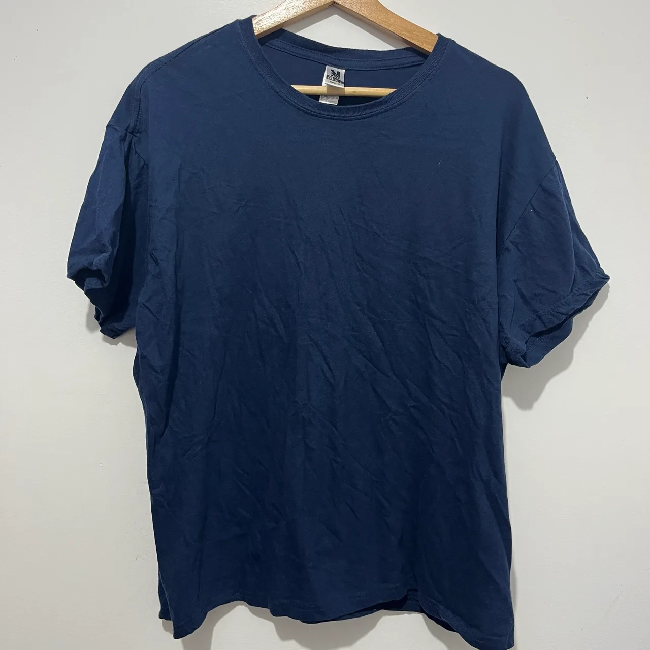 Roly Atomic 150 Mens Blue Crew Neck Short Sleeve Cotton Logo T-Shirt Size 2XL – photo 2