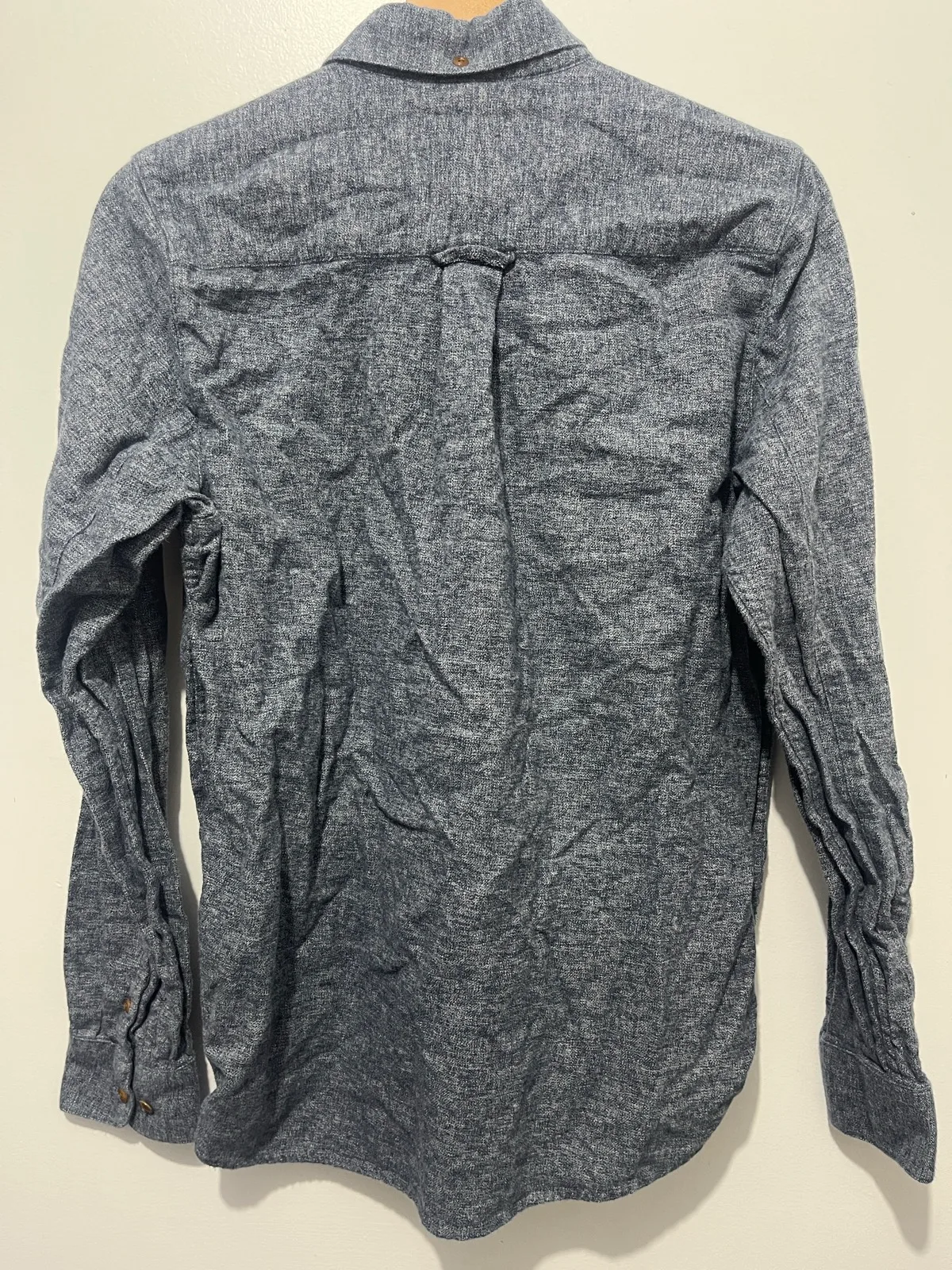 Carhartt WIP L/S Cram Shirt Mens Regular Fit Button-Down Grey Cotton S – photo 2