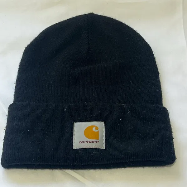 Carhartt Men's Black Acrylic Watch Hat Knit Beanie One Size Solid