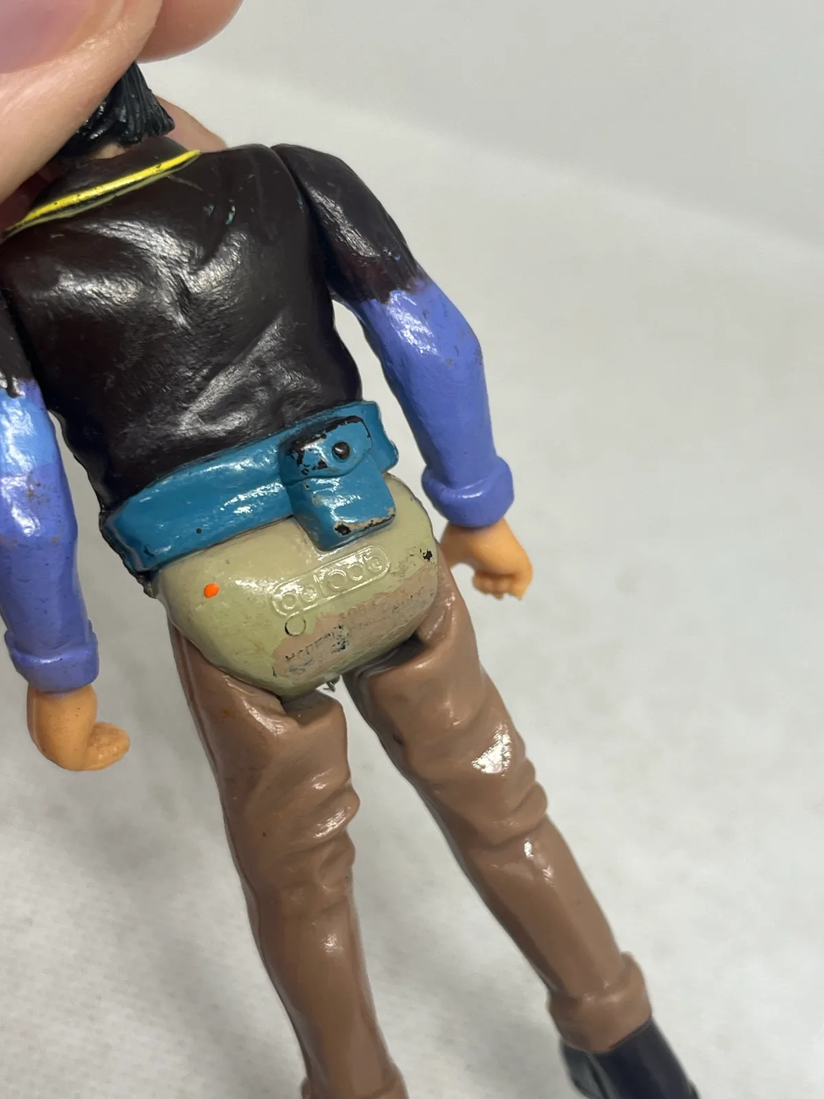 Vintage A-Team Figure Rattler 1984 Galoob 3.75" Bad Guy Villain Toy Loose 80s – photo 2