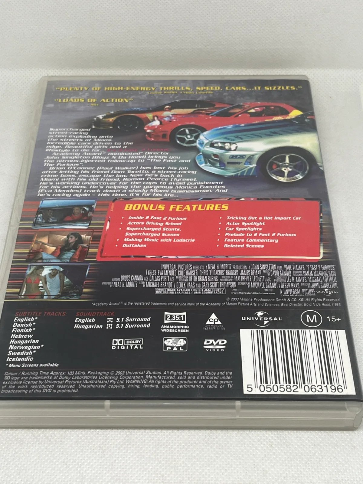 Fast & Furious DVD Bundle 1 2 3 — photo 5