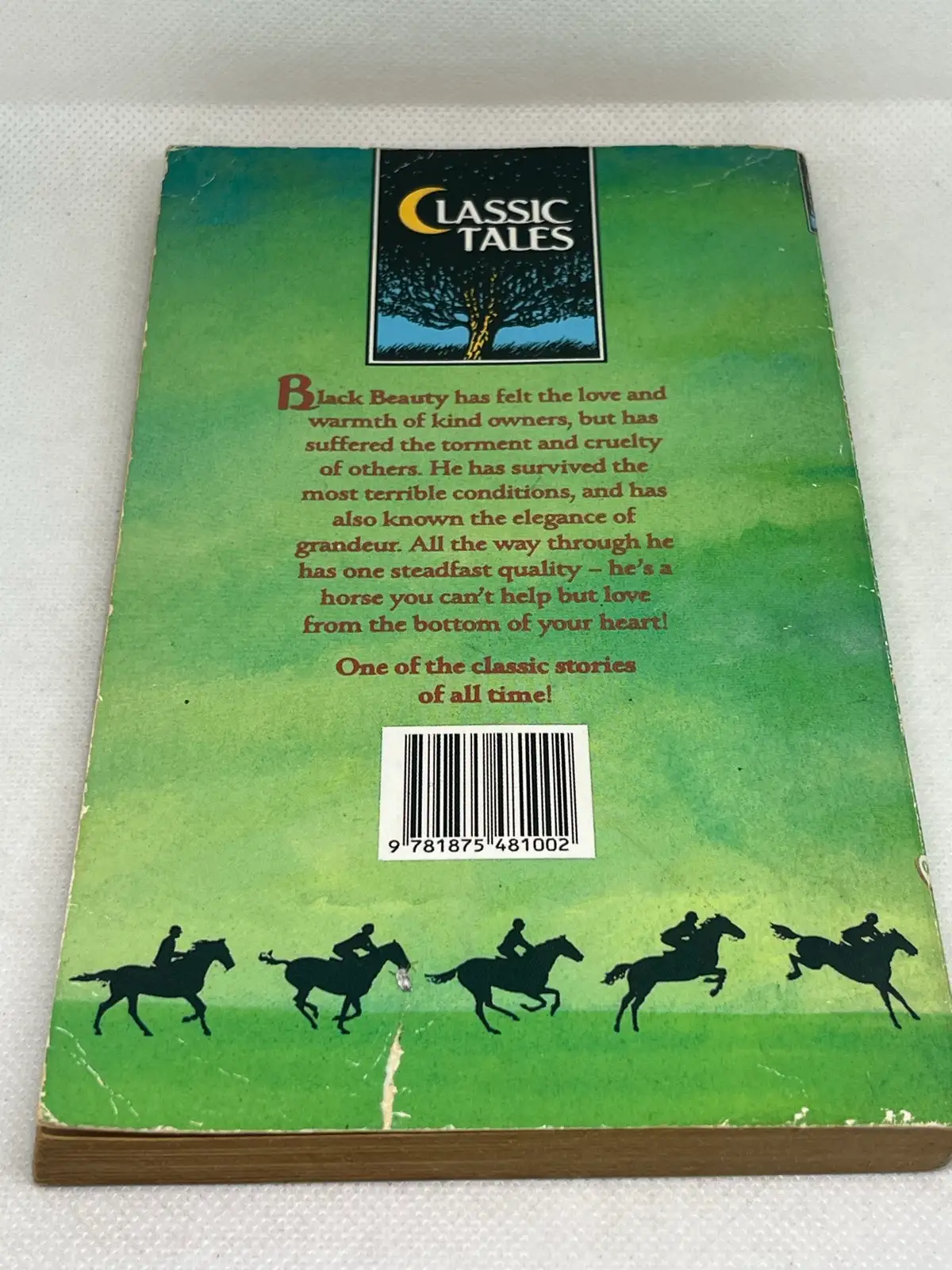 anna sewell black beauty classic tales paperback unabridged 1991 horses YA – photo 2