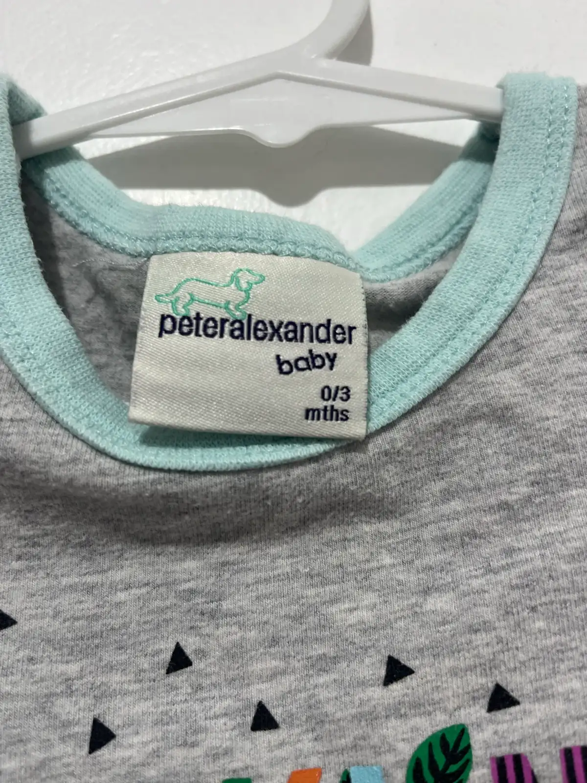 Peter Alexander Baby Disney The Lion King Hakuna Matata Grey Bodysuit 0-3M – photo 2