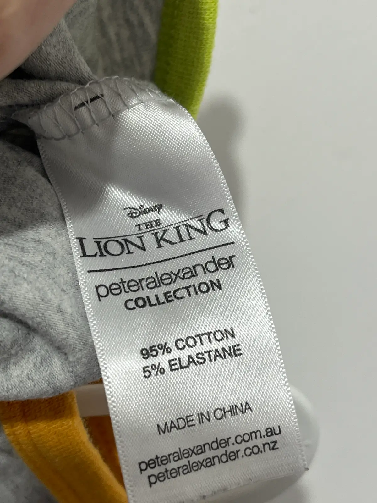 Peter Alexander Baby Disney The Lion King Hakuna Matata Grey Bodysuit 0-3M – photo 5