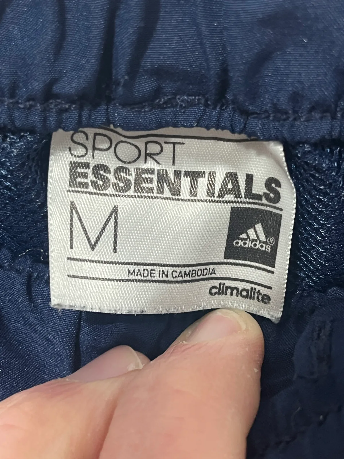 adidas Sport Essentials Blue Woven Training Shorts M Regular Fit Pockets – photo 5