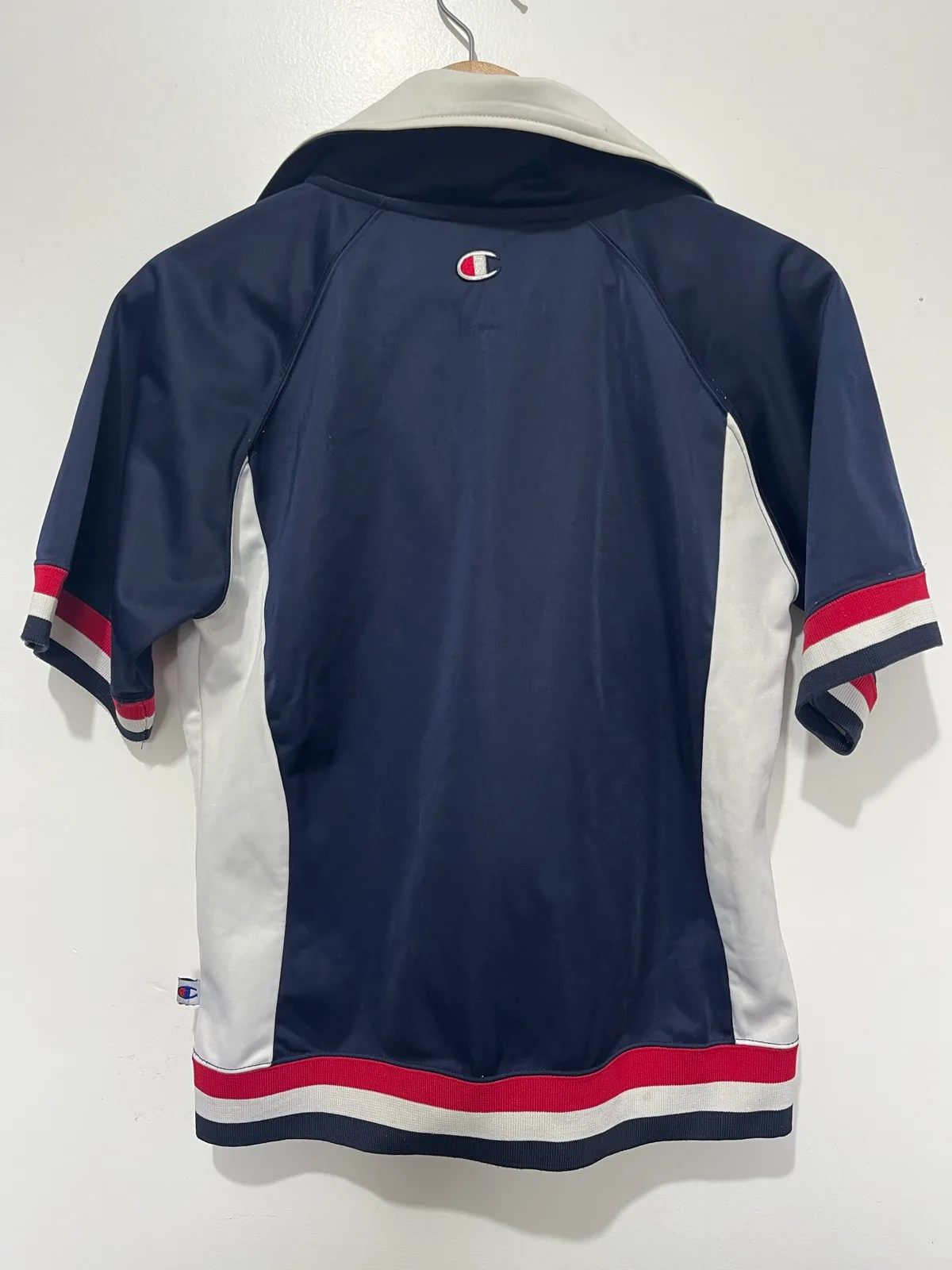 Women’s Champion Navy Track Jacket Zip Up Size Medium — photo 2