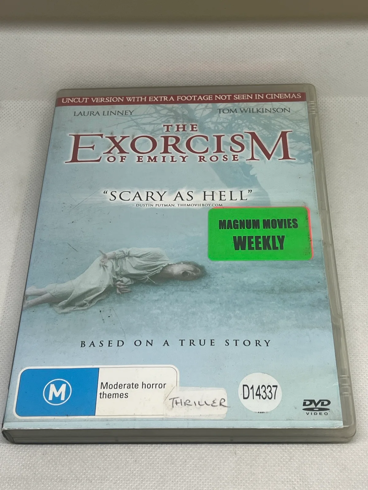 2 x Horror DVD Bundle - Exorcist - Ex Rental - Region 4 — photo 4