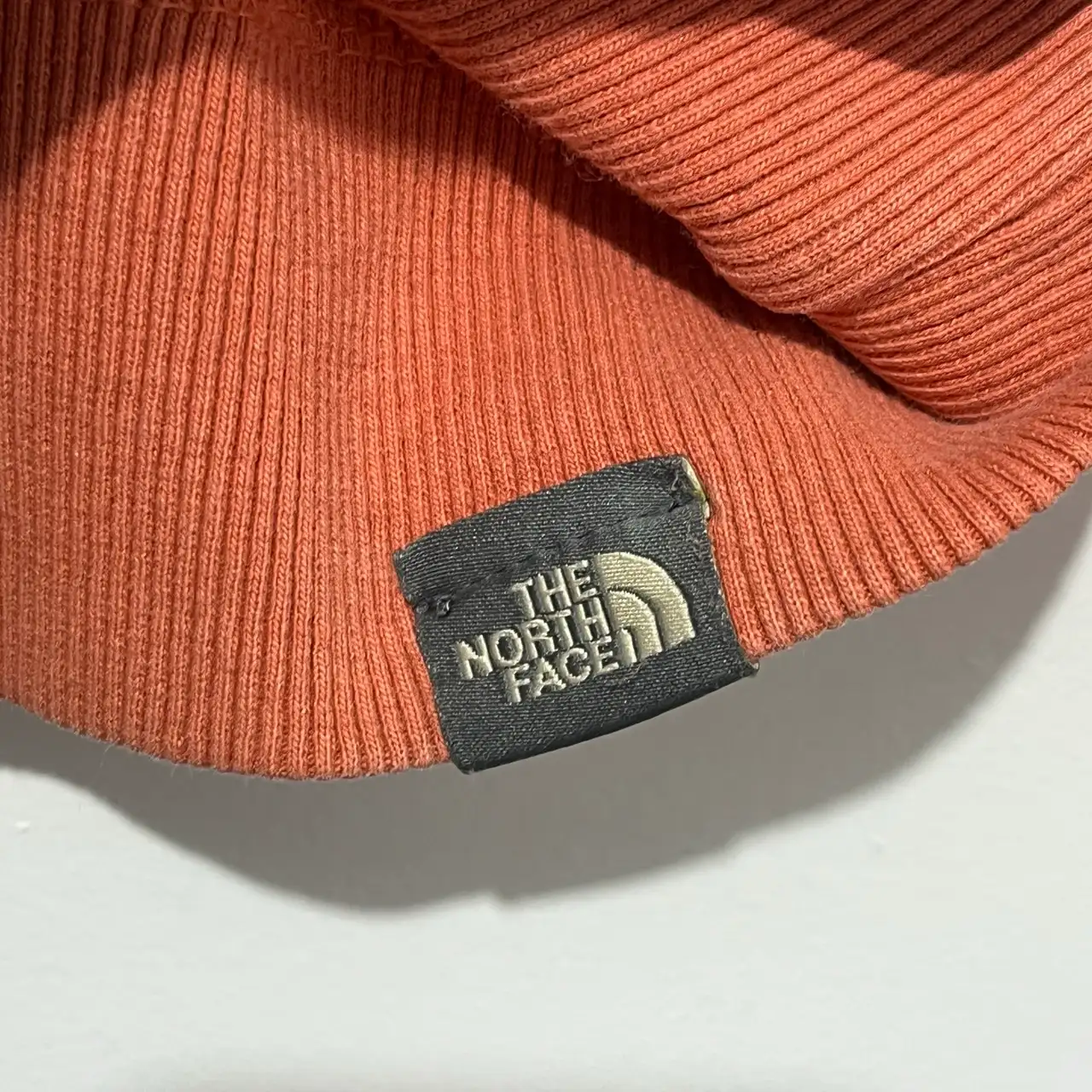 The North Face Orange Pullover Fleece Hoodie Logo Hood Pockets Teens – photo 8