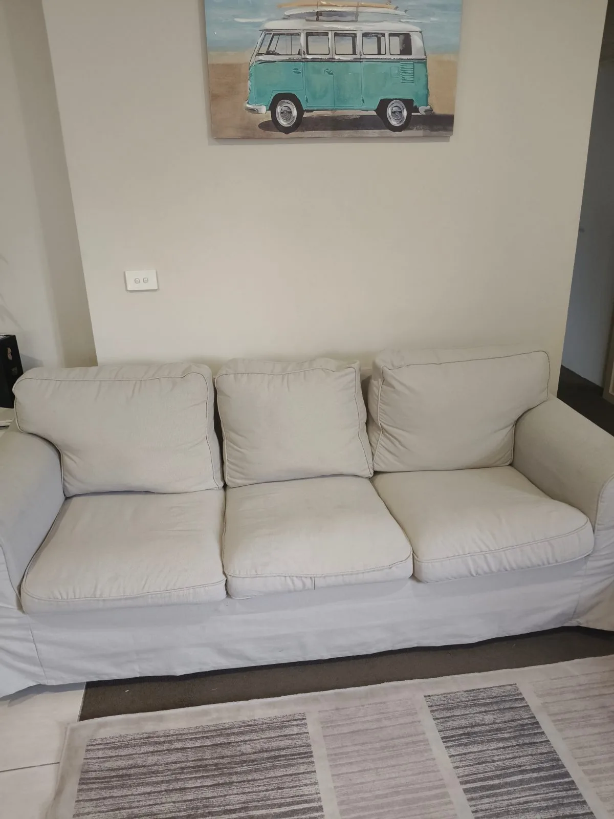 IKEA 3 seater couch — photo 2