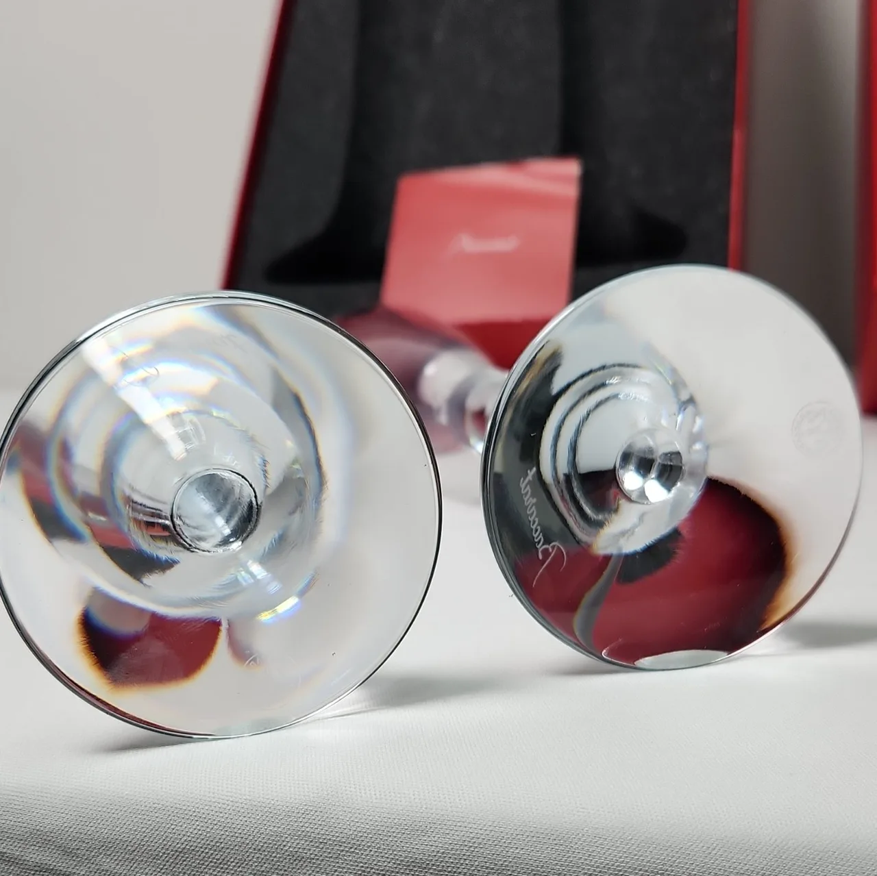 Baccarat Vega Flutissimo Clear Champagne Flutes Set of 2, #10002 — photo 3