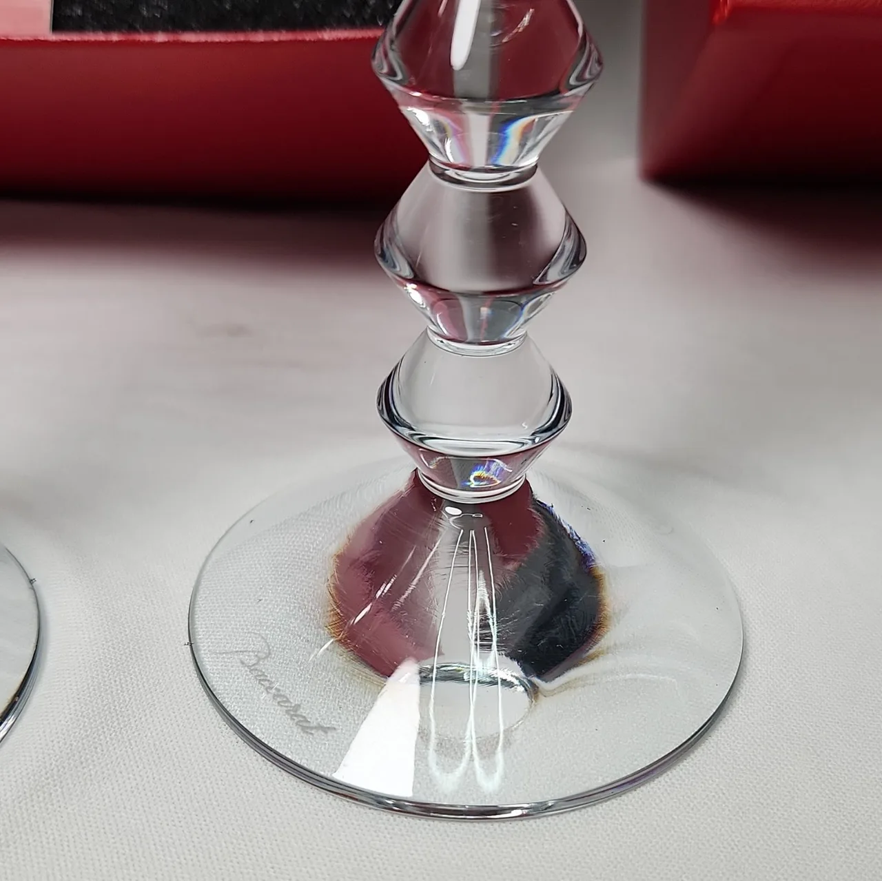 Baccarat Vega Flutissimo Clear Champagne Flutes Set of 2, #10002 — photo 11