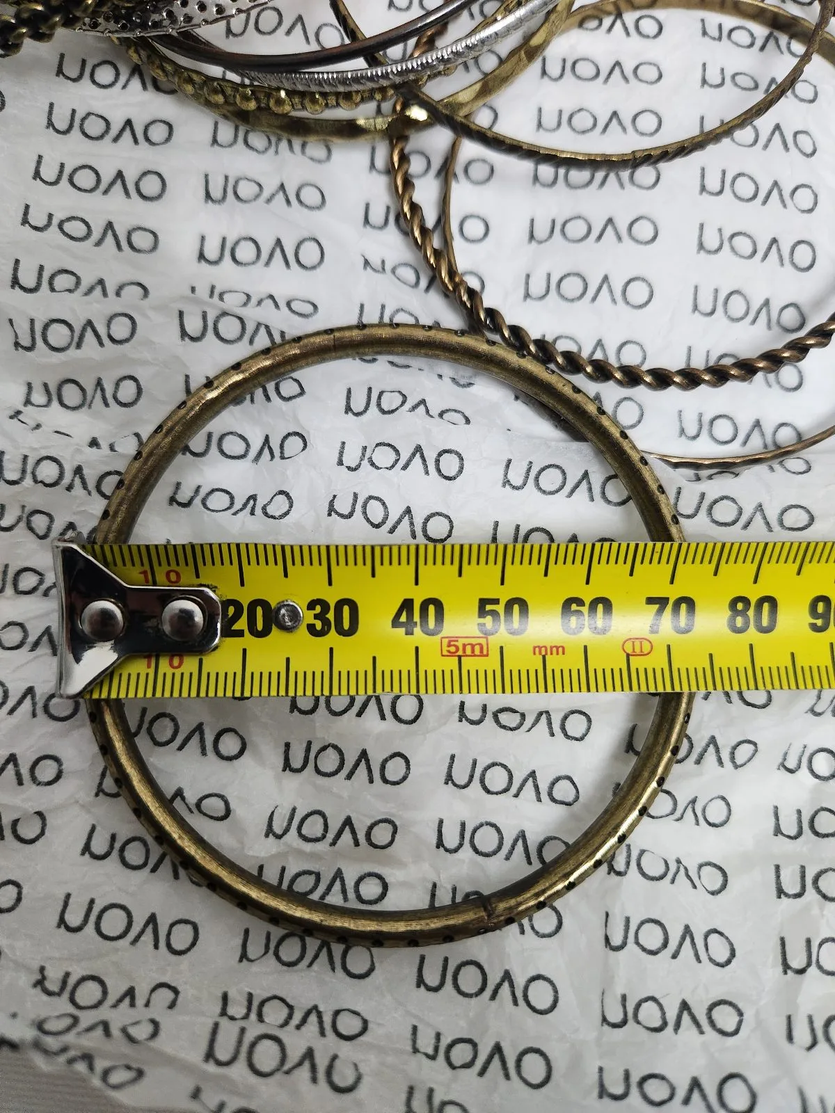 Novo Metallic Bangle Bracelet Set, #10030 — photo 3