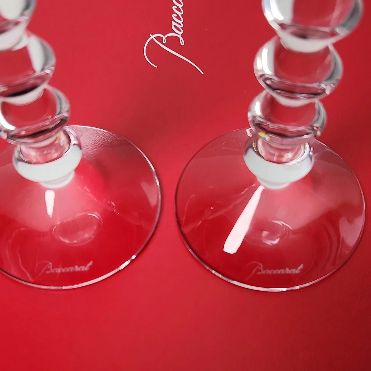 Baccarat Vega Flutissimo Clear Champagne Flutes Set of 2, #10002 — photo 4