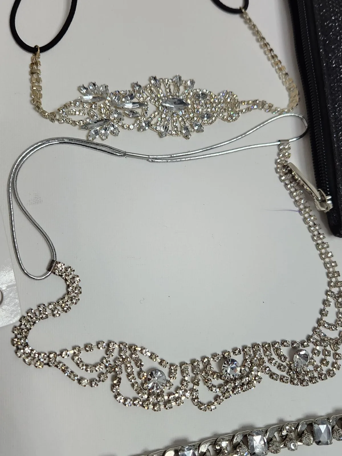 Forever New Jewellery & Colette Clutch Bag Bundle Silver Diamante Formal, #10027 — photo 6