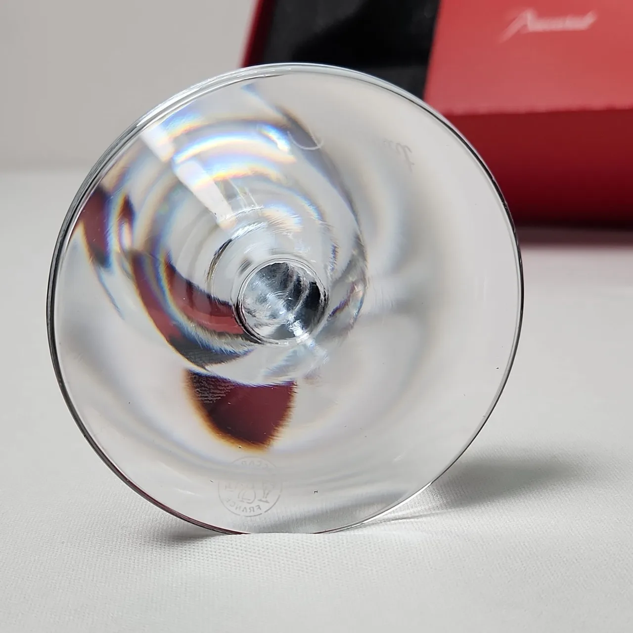 Baccarat Vega Flutissimo Clear Champagne Flutes Set of 2, #10002 — photo 12