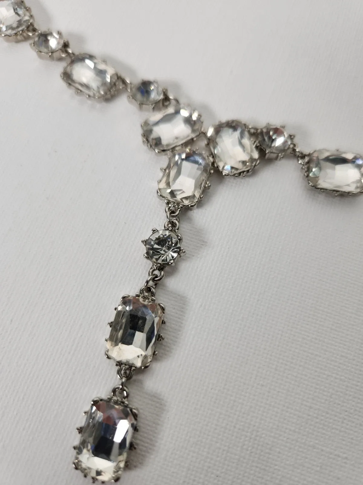 Forever New Limited Edition Crystal Drop Rope Necklace Adjustable, #10015 — photo 2