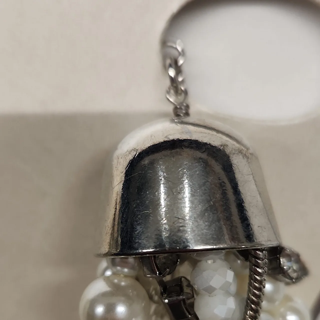 Forever New Limited Edition Multi-Strand Faux Pearl Crystal Necklace, #10005 — photo 2