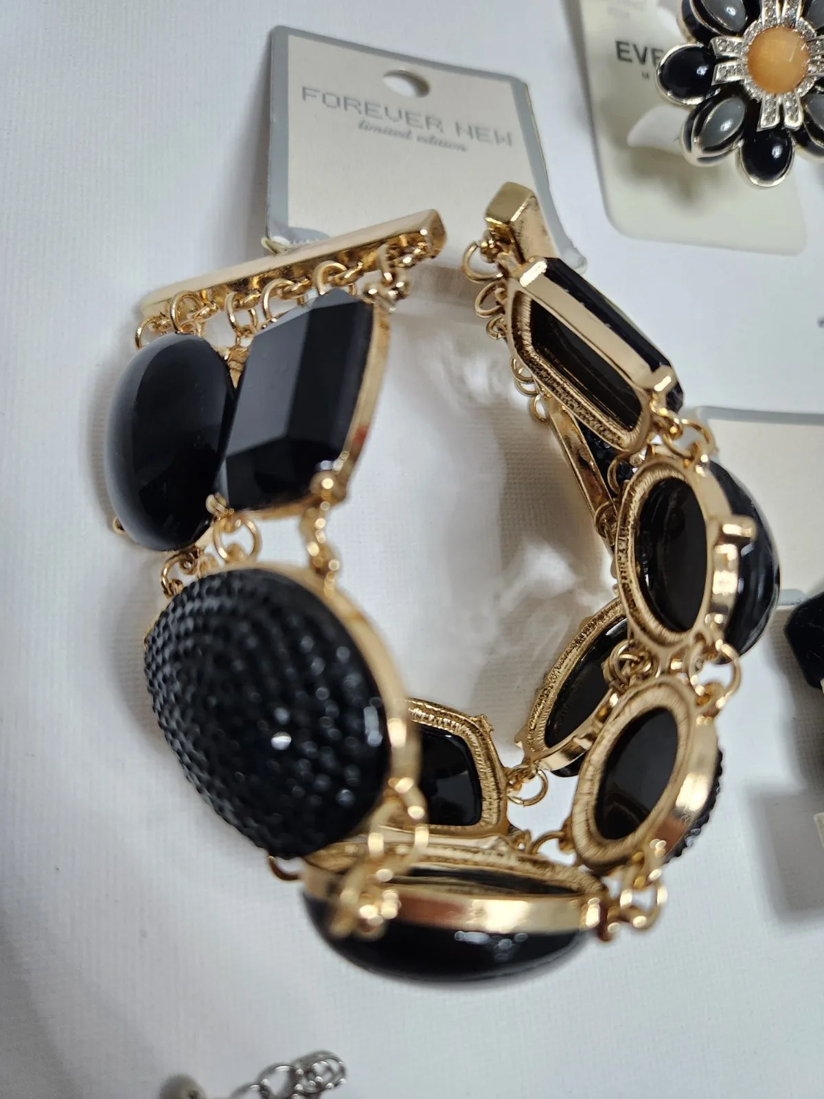 Forever New Jewellery Set Bundle Black Festival Goth Evening, #10028 — photo 4