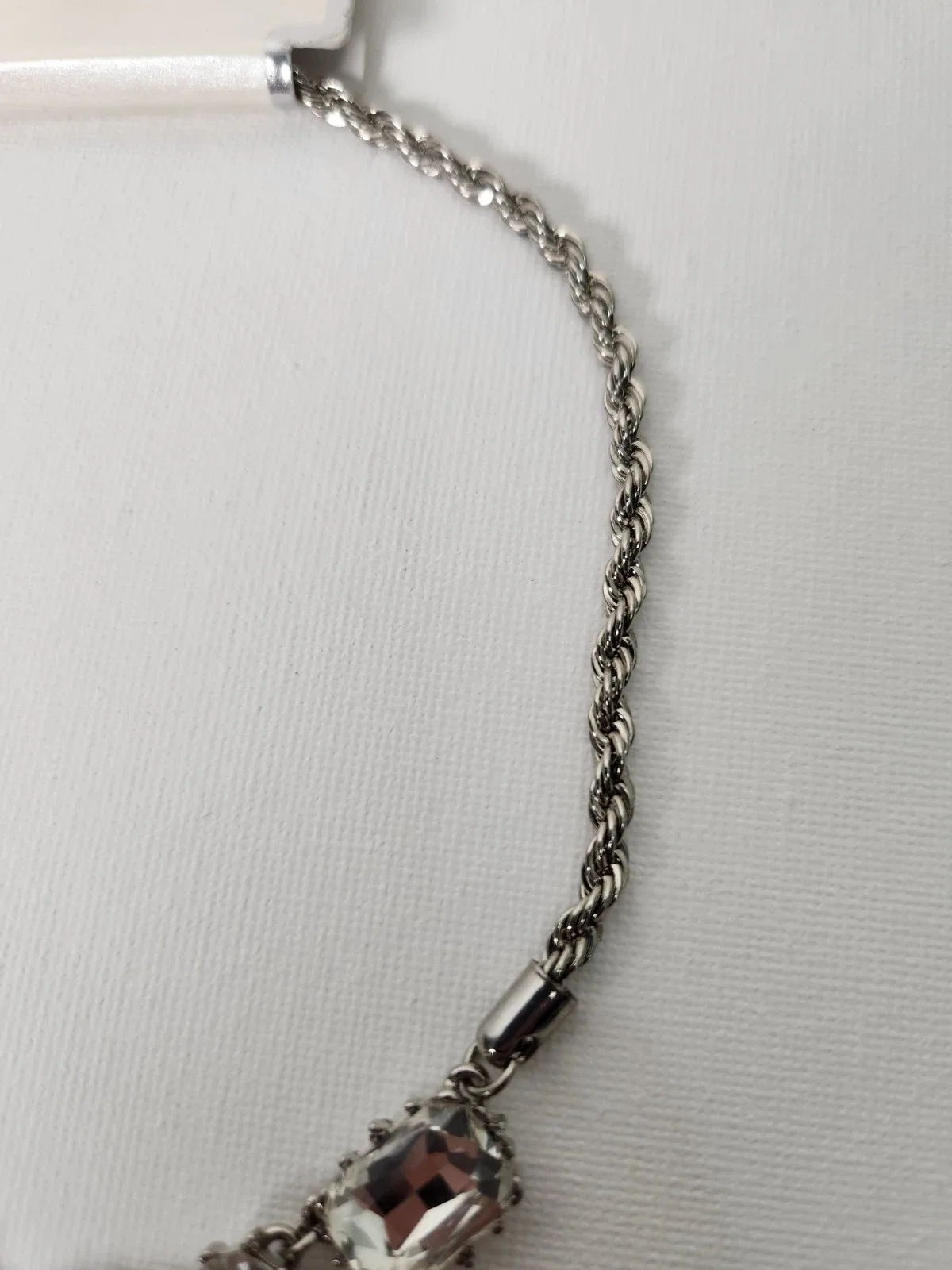 Forever New Limited Edition Crystal Drop Rope Necklace Adjustable, #10015 — photo 5