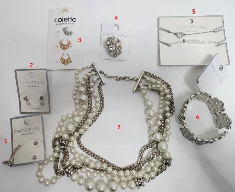 Forever New Colette Jewellery Set Bundle Elegant Wedding Formal Evening, #10032 — photo 2