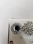 Forever New Crystal Cocktail Ring Set 4pc Silver Tone M/L, #10016 — photo 6
