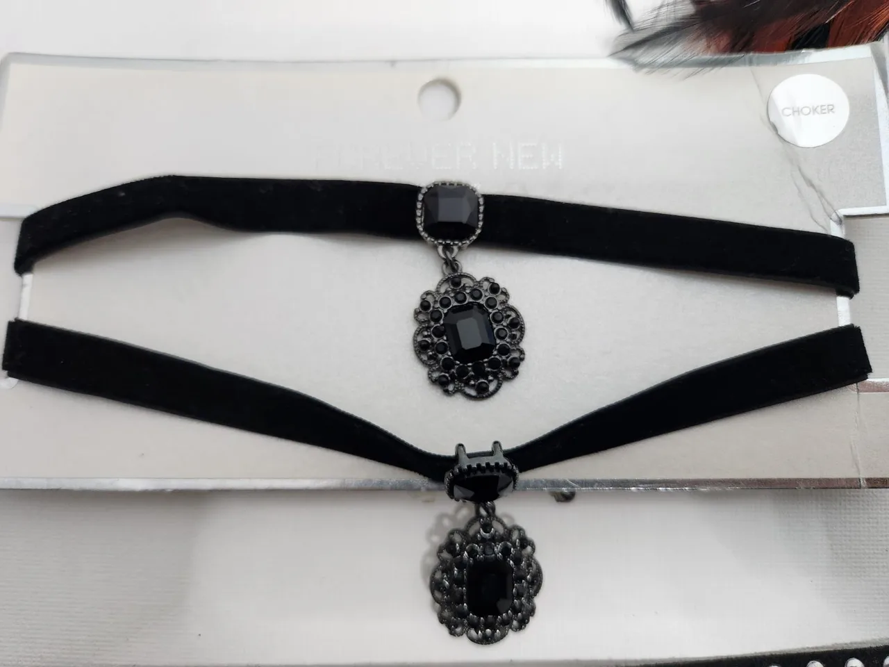 Forever New Jewellery Set Bundle Black Festival Goth Evening, #10028 — photo 8