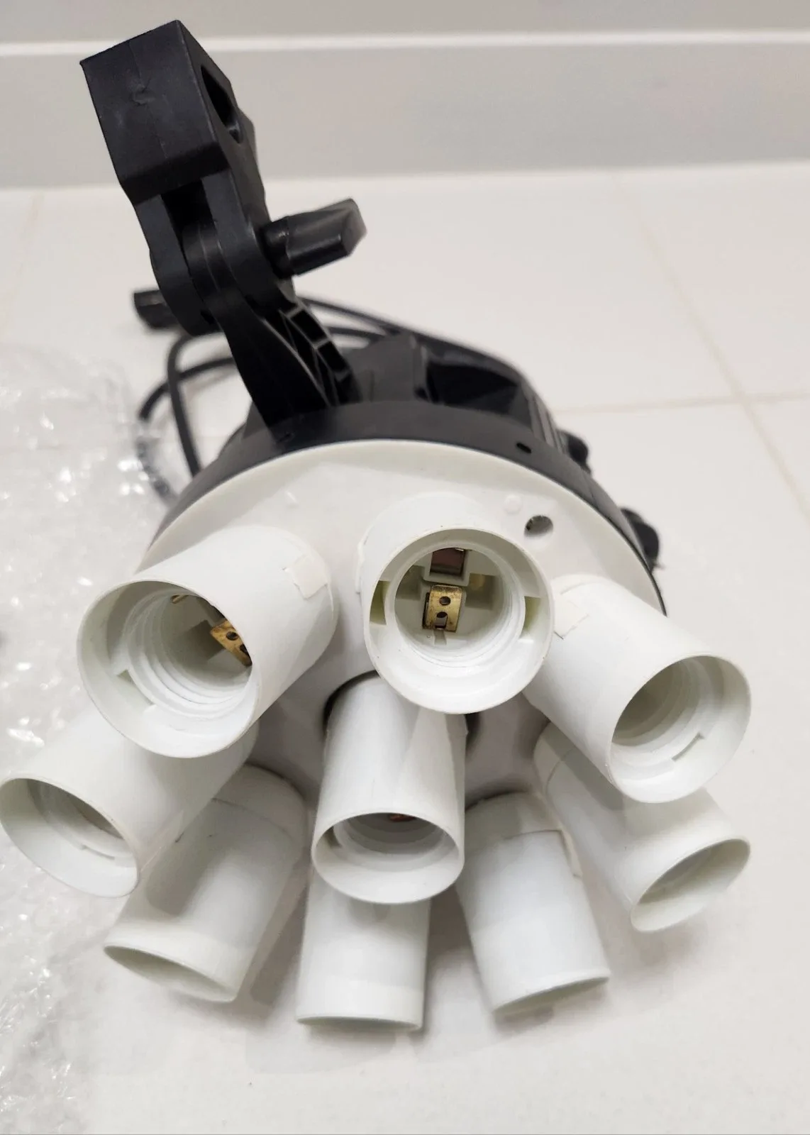 Tricolor 9-Socket Octagon Softbox Studio Light Head + 9 CFL Bulbs, #10036 — photo 4